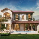 3-4 bedroom pool villas for sale 750-metre walk to BISP in Koh Kaew, Phuket exterior view PSV-KOH-1600