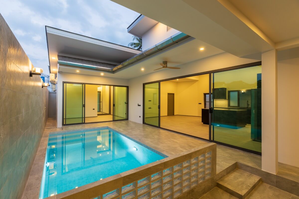 3-bedroom pool villa in Rawai, Phuket exterior view PSV-RAW-1605