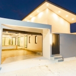 3-bedroom pool villa in Rawai, Phuket evening street view and undercover parking PSV-RAW-1605