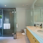 3-bedroom pool villa near Blue Tree in Cherng Talay, Phuket bathroom with his and hers sink and free standing bathtub PSV-CHE-1589