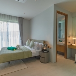 3-bedroom pool villa near Blue Tree in Cherng Talay, Phuket bedroom with dressing table and ensuite bathroom PSV-CHE-1589