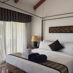 3-bedroom pool villa directly beside the fairways in Laguna, Phuket bedroom wtih balcony access PSV-LAG-1580