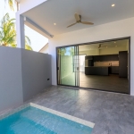 3-bedroom pool in Soi Samakki, Rawai, Phuket undercover poolside area PSV-RAW-1596