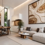 3-bedroom pool villas & townhomes near Laguna in Cherng Talay, Phuket open plan living, dining and kitchen area PSV-CHE-1608