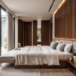 3-bedroom pool villas & townhomes near Laguna in Cherng Talay, Phuket bedroom with pool access PSV-CHE-1608