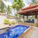 3-bedroom pool villa for sale in Laguna, Phuket pool and sala PSV-LAG-1579