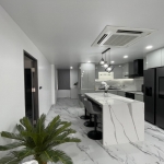 3-bedroom condo in Kamala, Phuket fully fitted kitchen and island with 3 bar stools PSC-KAM-1604