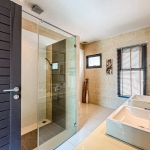 4-bedroom pool villa near Friendship Beach in Rawai, Phuket toilet and bath with his and hers sink PSV-RAW-1590
