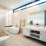 4-bedroom pool villa in Soi Samakki, Rawai Phuket bathroom with bathtub PSV-RAW-1583