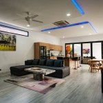 4-bedroom pool villa in Soi Samakki, Rawai Phuket open plan living, dining and kitchen PSV-RAW-1583