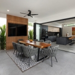 4-bedroom pool villa near Rawai & Nai Harn Beaches in Phuket outdoor dining and tv PSV-RAW-1602