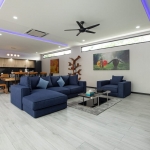 4-bedroom pool villa near Rawai & Nai Harn Beaches in Phuket open plan living, dining and kitchen area PSV-RAW-1602