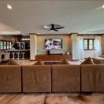 5-bedroom pool villa in Chalong, Phuket lounge and tv PSV-CHA-1584